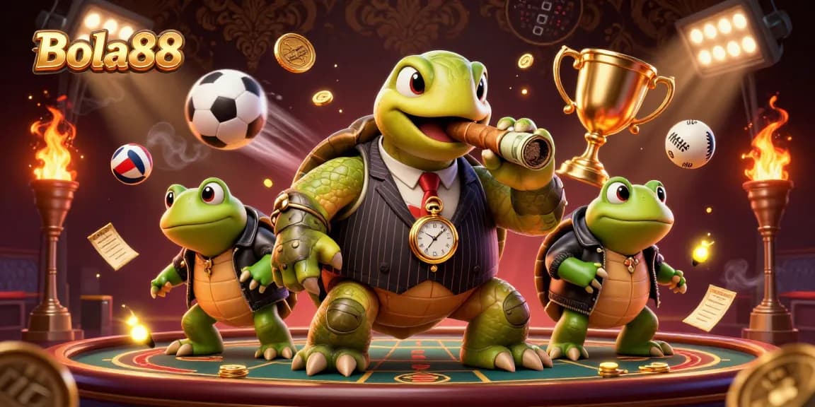 Bola88 memberikan pengalaman bertaruh yang mengasyikkan dengan penampilan karakter kasino 3D yang meriah.