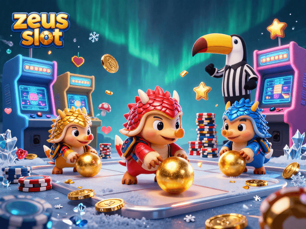 Experience the thrill of zeus slot as rival pangolins bring excitement and high scores to casino gaming.