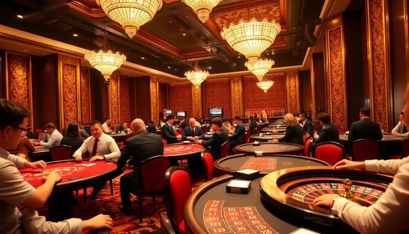Menangkan permainan di inultogel dengan suasana kasino yang menegangkan.