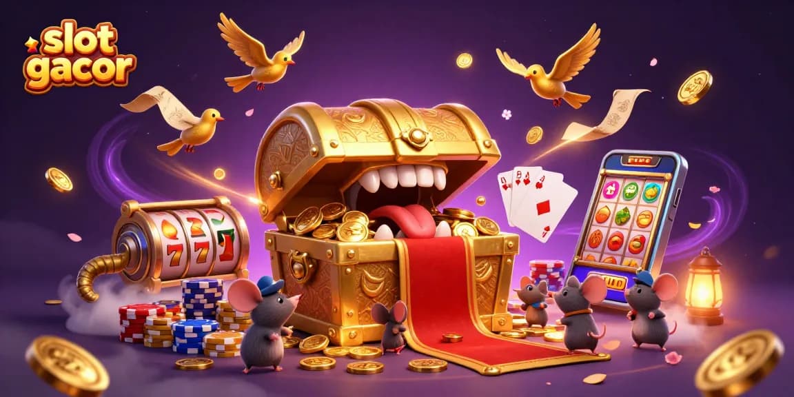 Experience the thrill of slot gacor with captivating game elements and dazzling visuals.