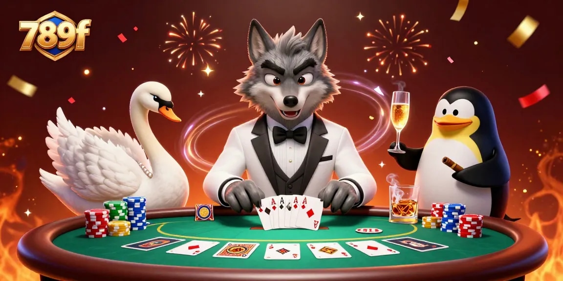 Experience thrilling gaming at 789f with lively casino action featuring stylish characters.
