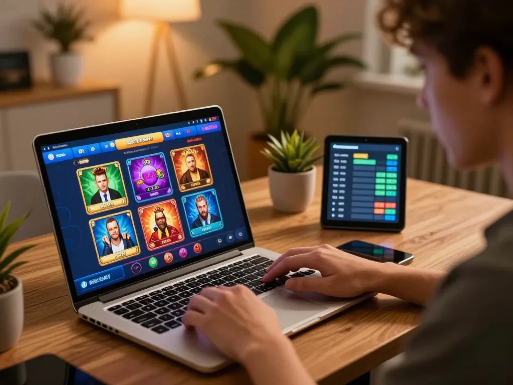 Engaging with the casino app at https://www.dacsandatphanrang.com/ while enjoying a cozy home atmosphere with a budget tracker.