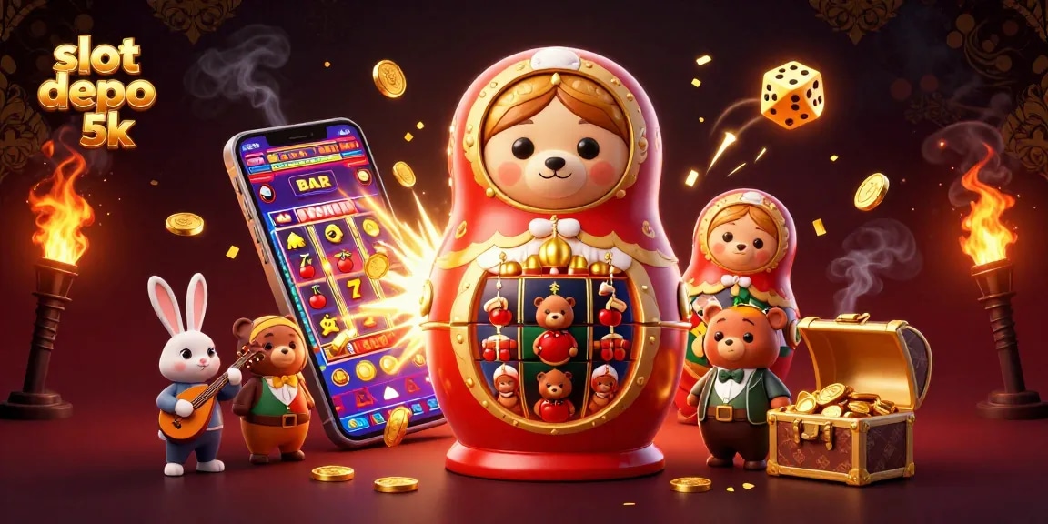 Menangkan jackpot di slot depo 5k dengan deposit minimal 5000, nikmati permainan slot terpopuler!