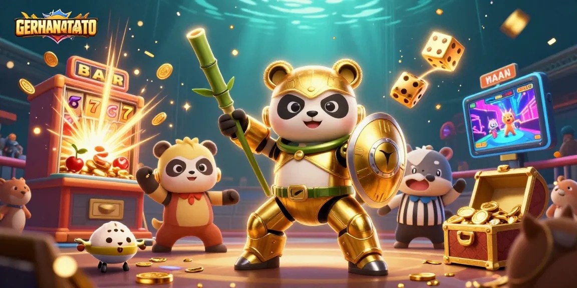Menangkan hadiah luar biasa di GERHANATOTO dengan slot mesin dan jackpot bergemuruh!