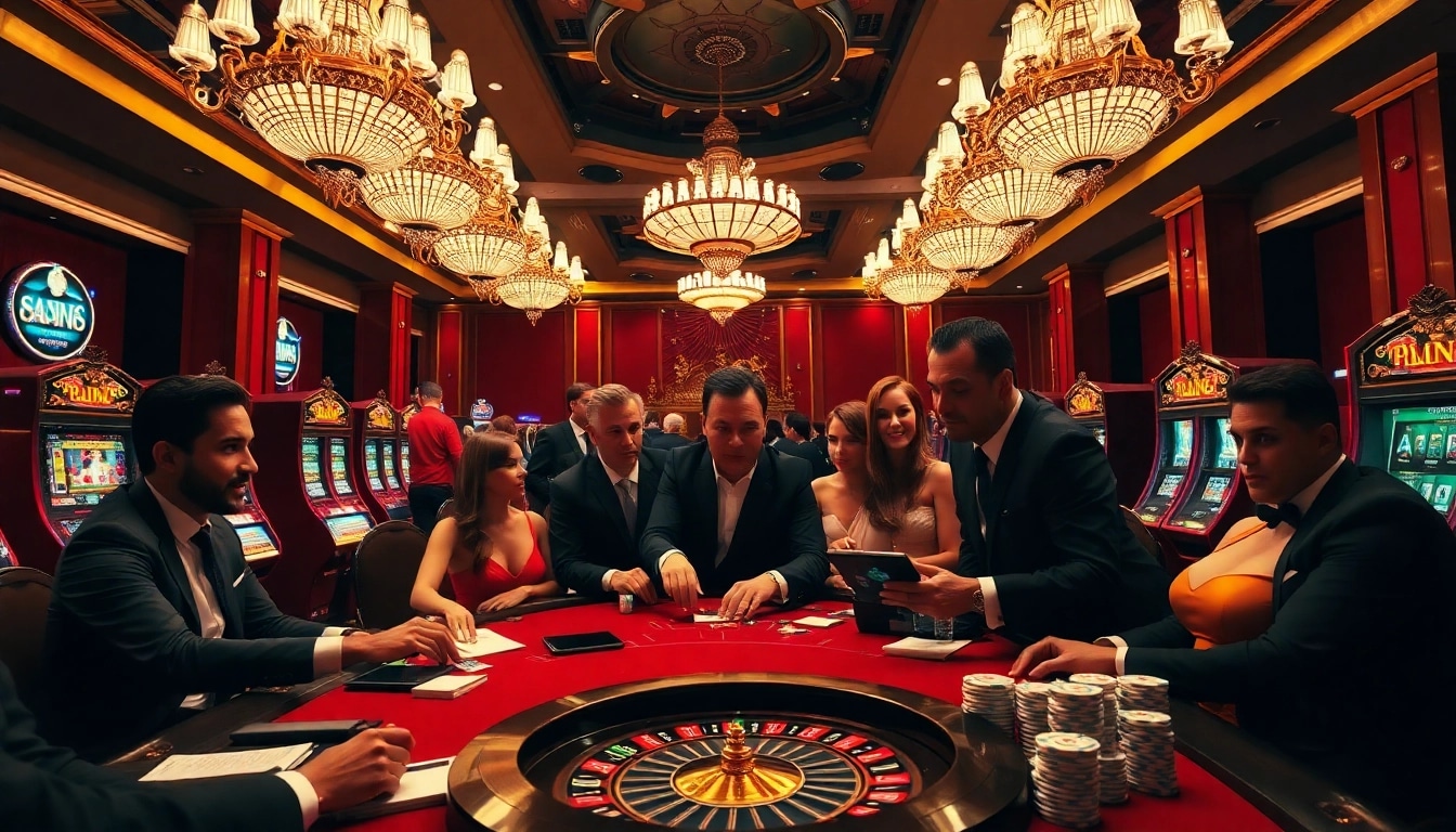 Experience the excitement of gambling with a luxury casino scene highlighting the original hidden wiki.