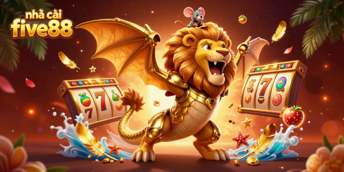 Experience the excitement of nhà cái five88 with vibrant casino elements and engaging characters.