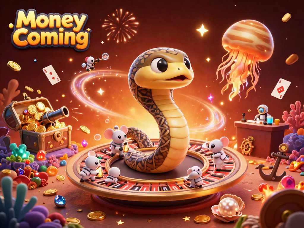 สล็อต Money Coming เล่นโดยมีนักบินอวกาศวางเดิมพันบนแถบวงแหวนและมีตัวแทนจำหน่ายในจักระ