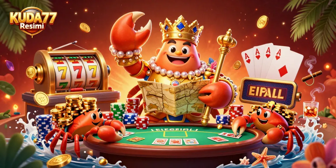Permainan slot menarik di KUDA77 Resmi dengan keceriaan karakter kartun 3D yang menarik.