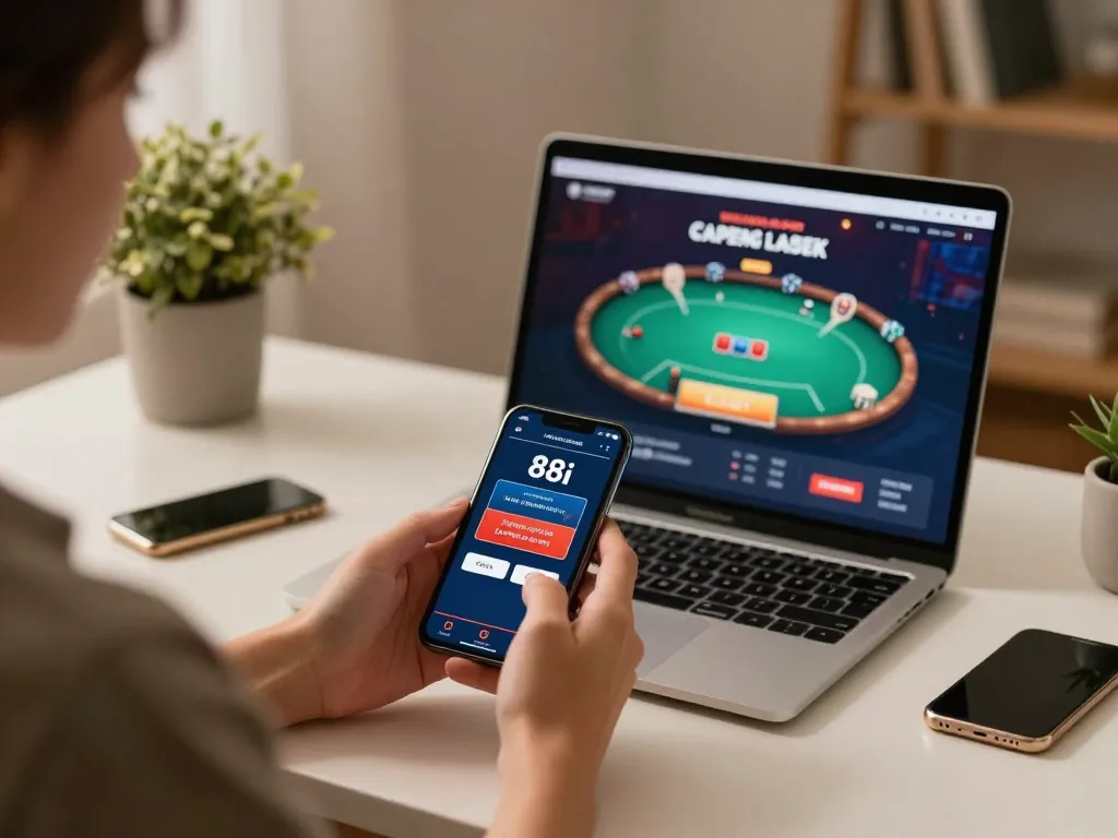 Experience the exciting 88i features while strategizing online gaming at home