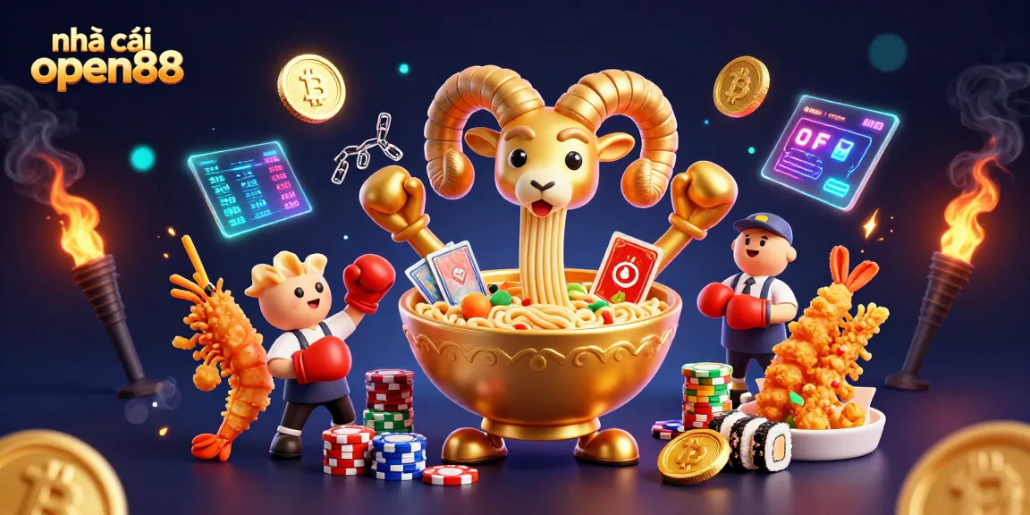 Engage with nhà cái open88 through dynamic casino action featuring unique characters and vibrant imagery.