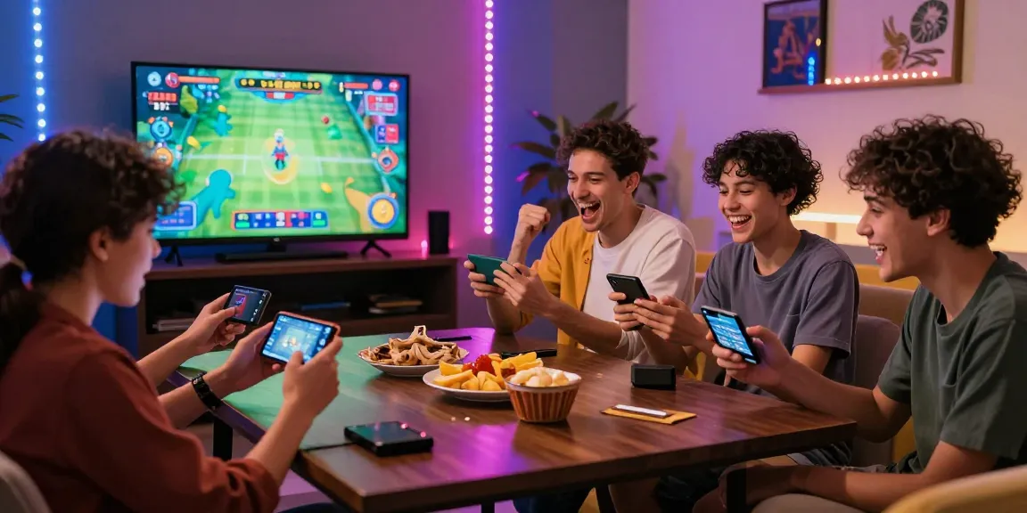 Engaging players enjoying Tiranga Games with vibrant color prediction games and a festive atmosphere.