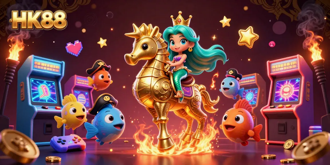 Experience thrilling gameplay at HK88 with a colorful 3D casino adventure featuring vibrant characters and gaming elements.
