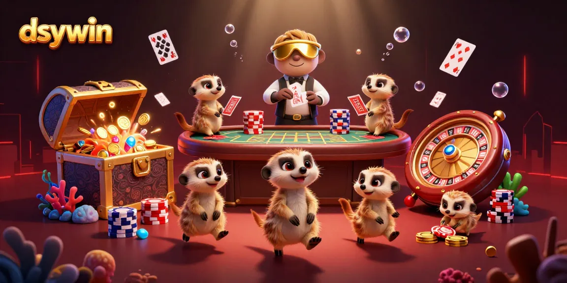 Engage in thrilling baccarat action with dsywin’s meerkat casino, featuring vibrant gaming elements.