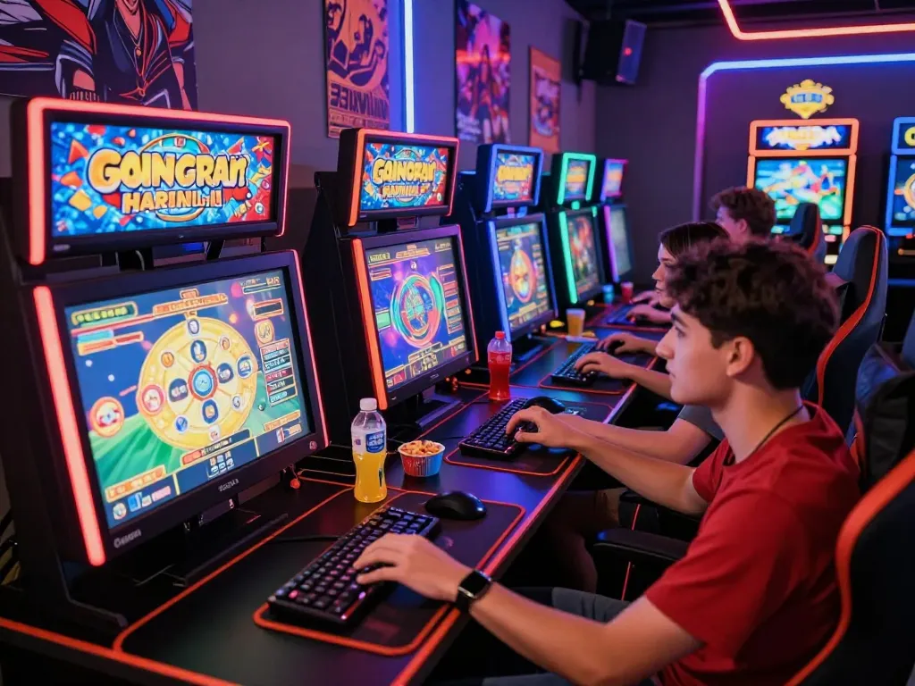 Experience the thrill of slot gacor hari ini in an exciting gaming environment with friends.