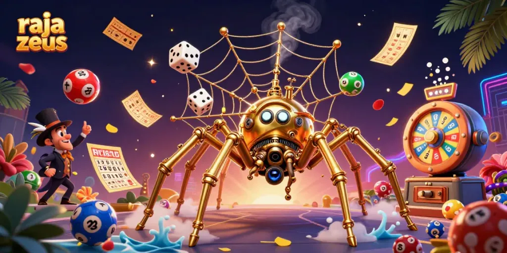 Permainan slot Raja Zeus dengan informasi RTP langsung dan hadiah menarik di atas.