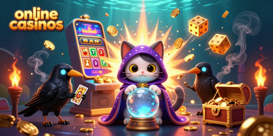 Engage in thrilling online casinos with mystic characters and a jackpot explosion of colorful elements.