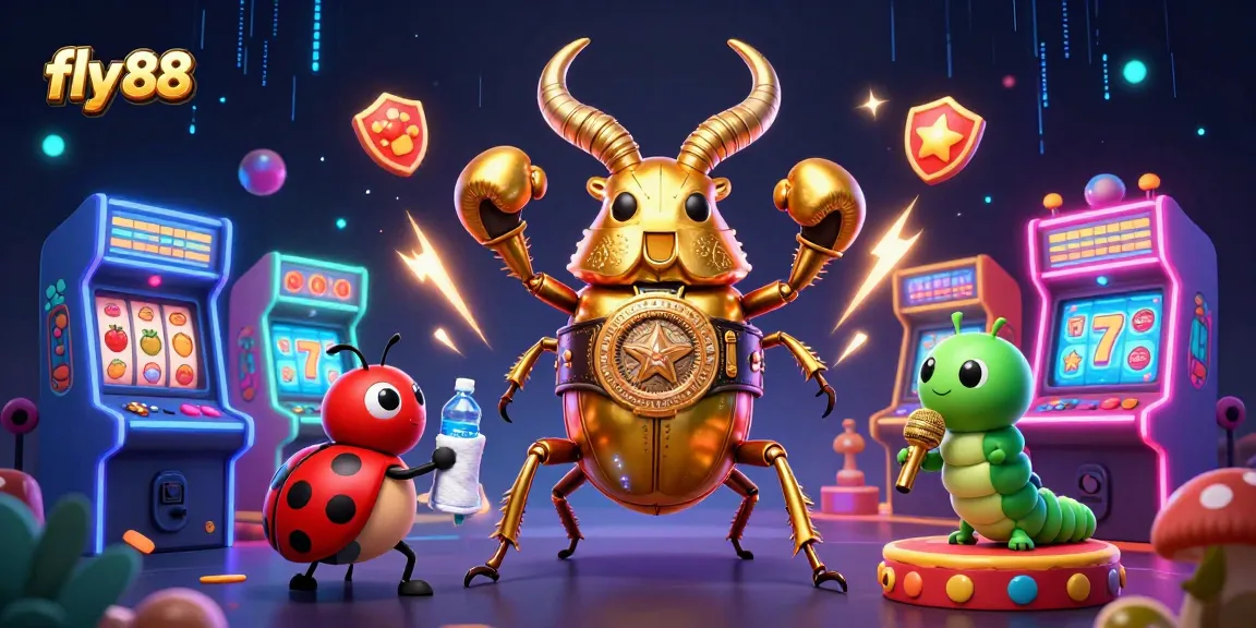 Engage with fly 88's exciting gameplay featuring vibrant characters in a dynamic casino scene.