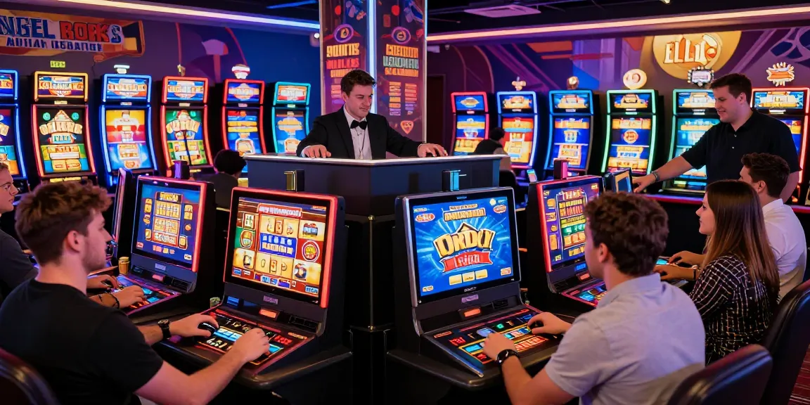 Players engaging at crownwoods.org.uk, celebrating wins at vibrant credit card casinos.