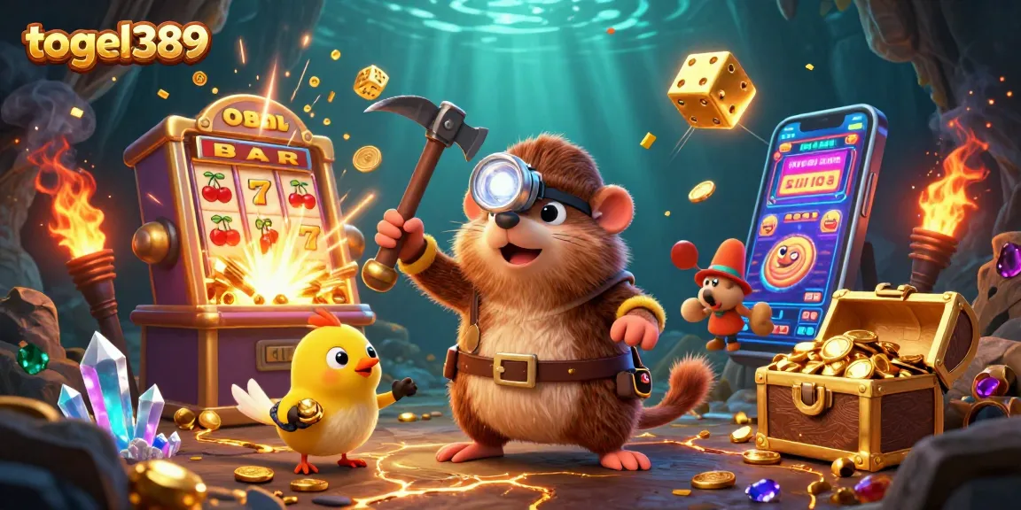 Experience the thrill of togel389 with vibrant jackpots and glowing treasures in 3D adventure.