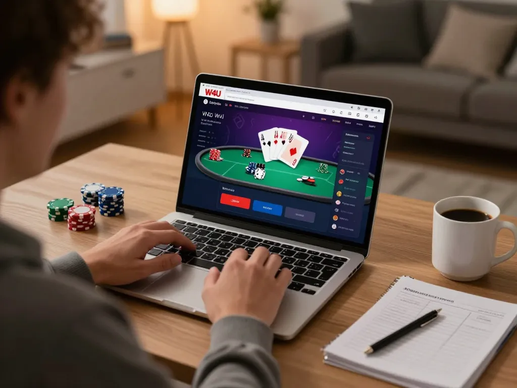 Engaging online casino gaming experience with W4U app and strategic notes
