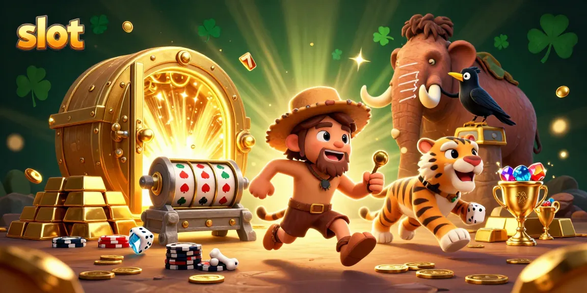 Mainkan slot dengan grafis menarik di kasino prasejarah ini, di mana harta menunggu!