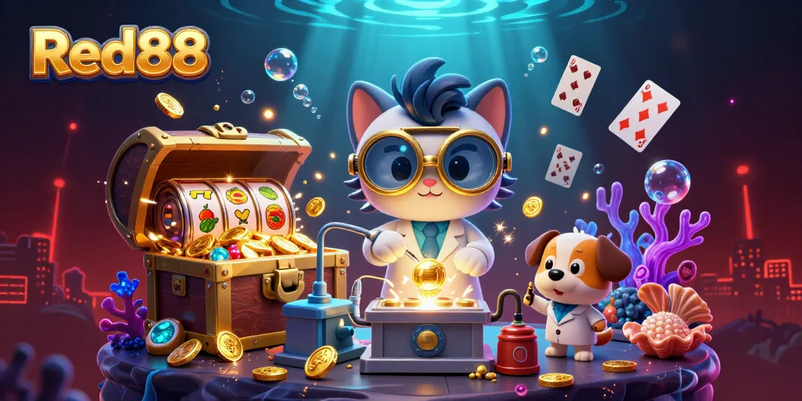 Experience thrilling wins at Red88 with vibrant 3D casino games, gold coins, and dynamic gameplay.