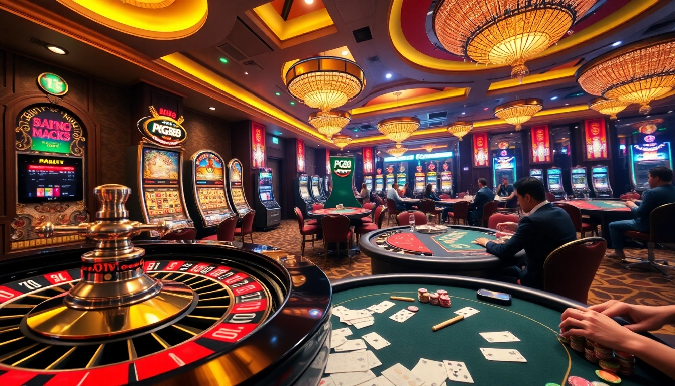 Experience the excitement of PG88 gaming with vibrant tables and thrilling action.