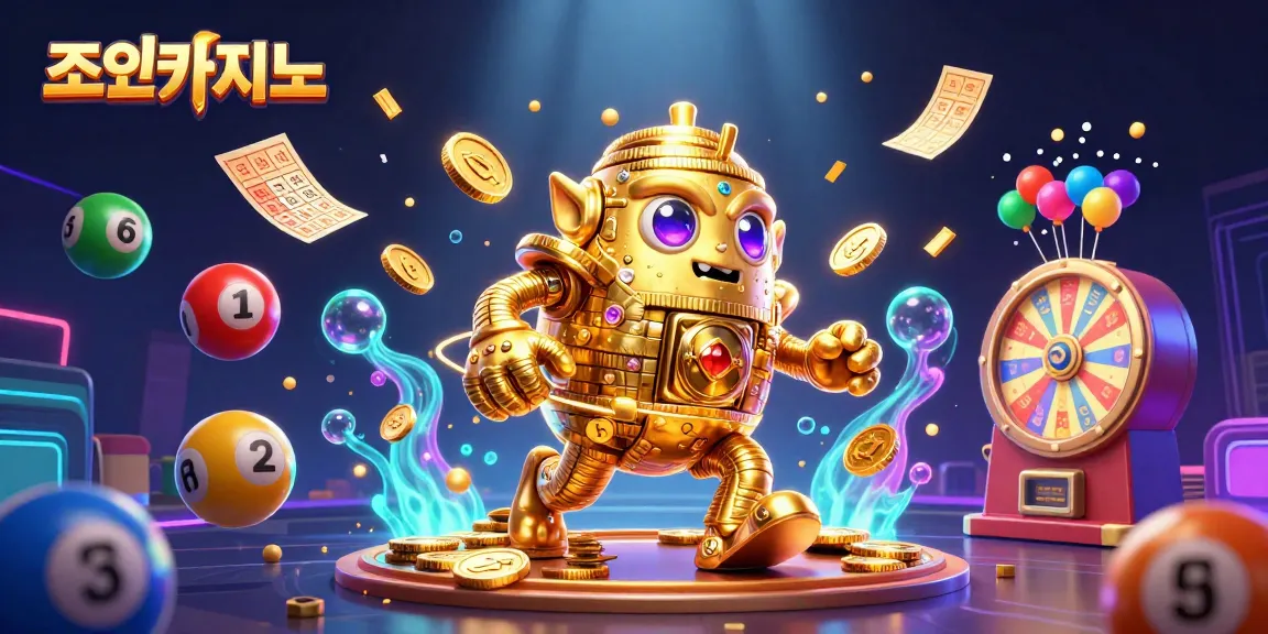 Experience thrilling wins with 조이카지노's ultra-detailed casino scenes filled with colorful gaming elements.