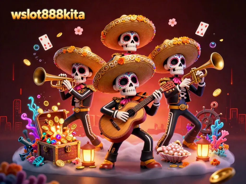 Menangkan di wslot888kita dengan slot penuh warna dan aksi seru dari penari mariachi.