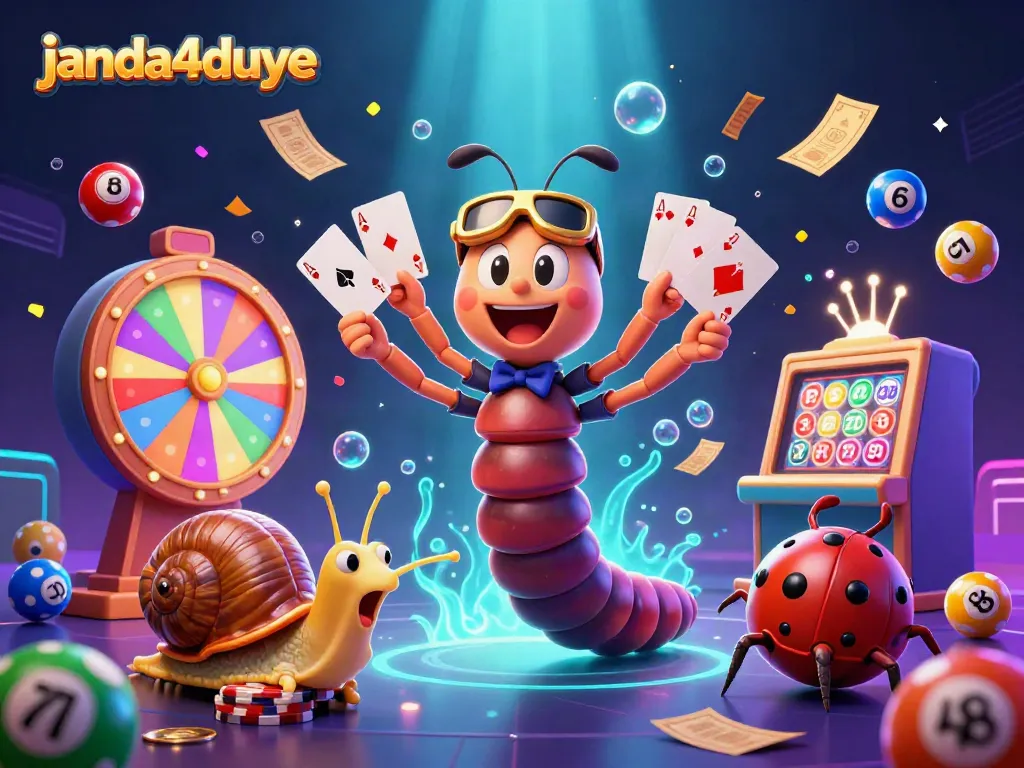 Mengalami sensasi bermain di janda4duye dengan dealer kartun 3D dan bola lotere warna-warni.