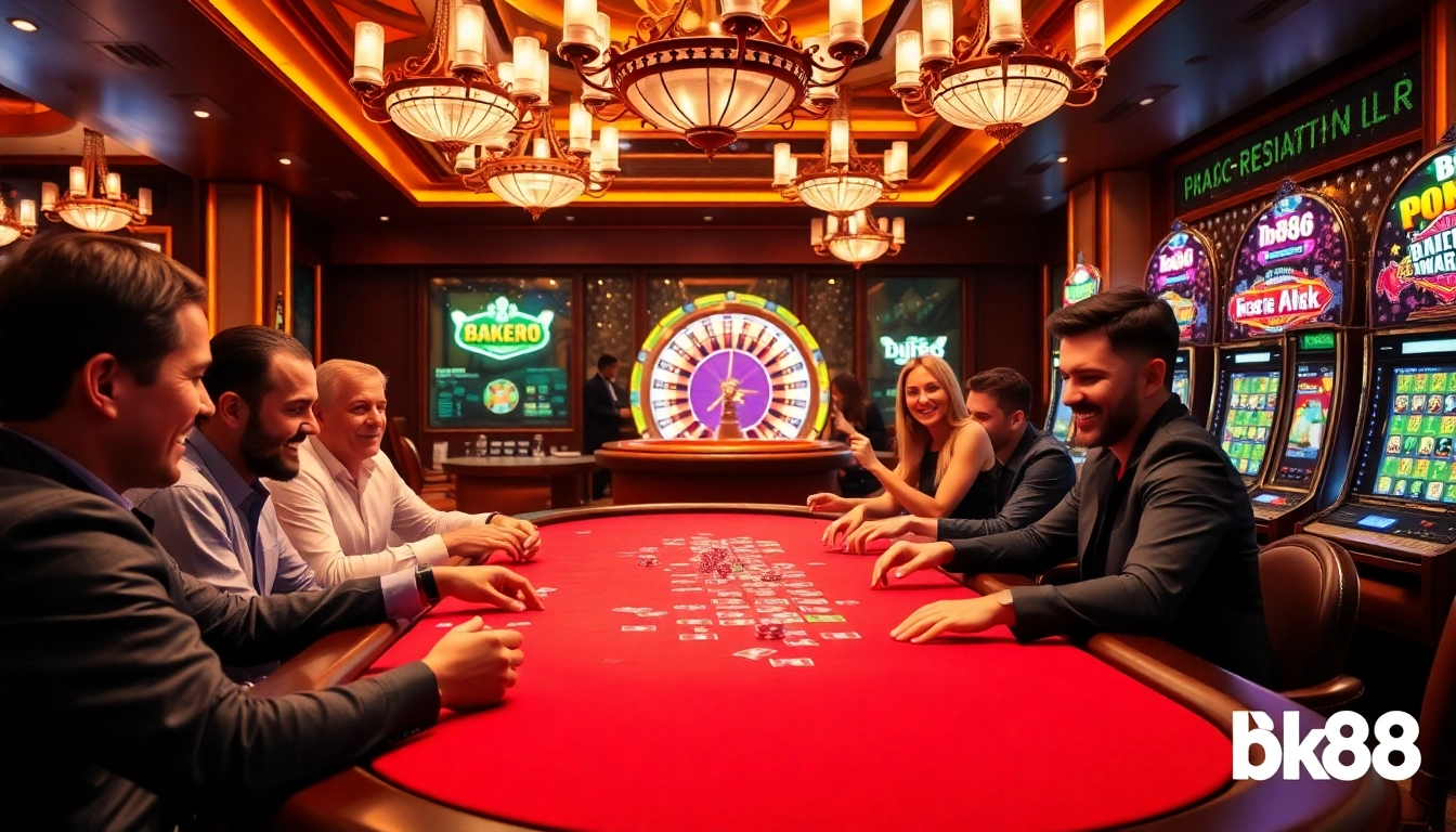 Experience the excitement of bk88 with vibrant casino games and high-stakes action.