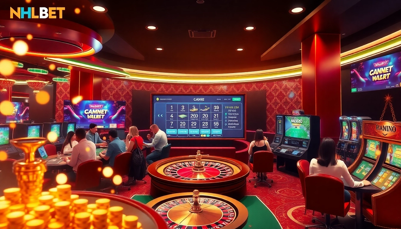 Engage with the thrilling games at NHÀ CÁI HBBET, featuring an exciting casino ambiance.