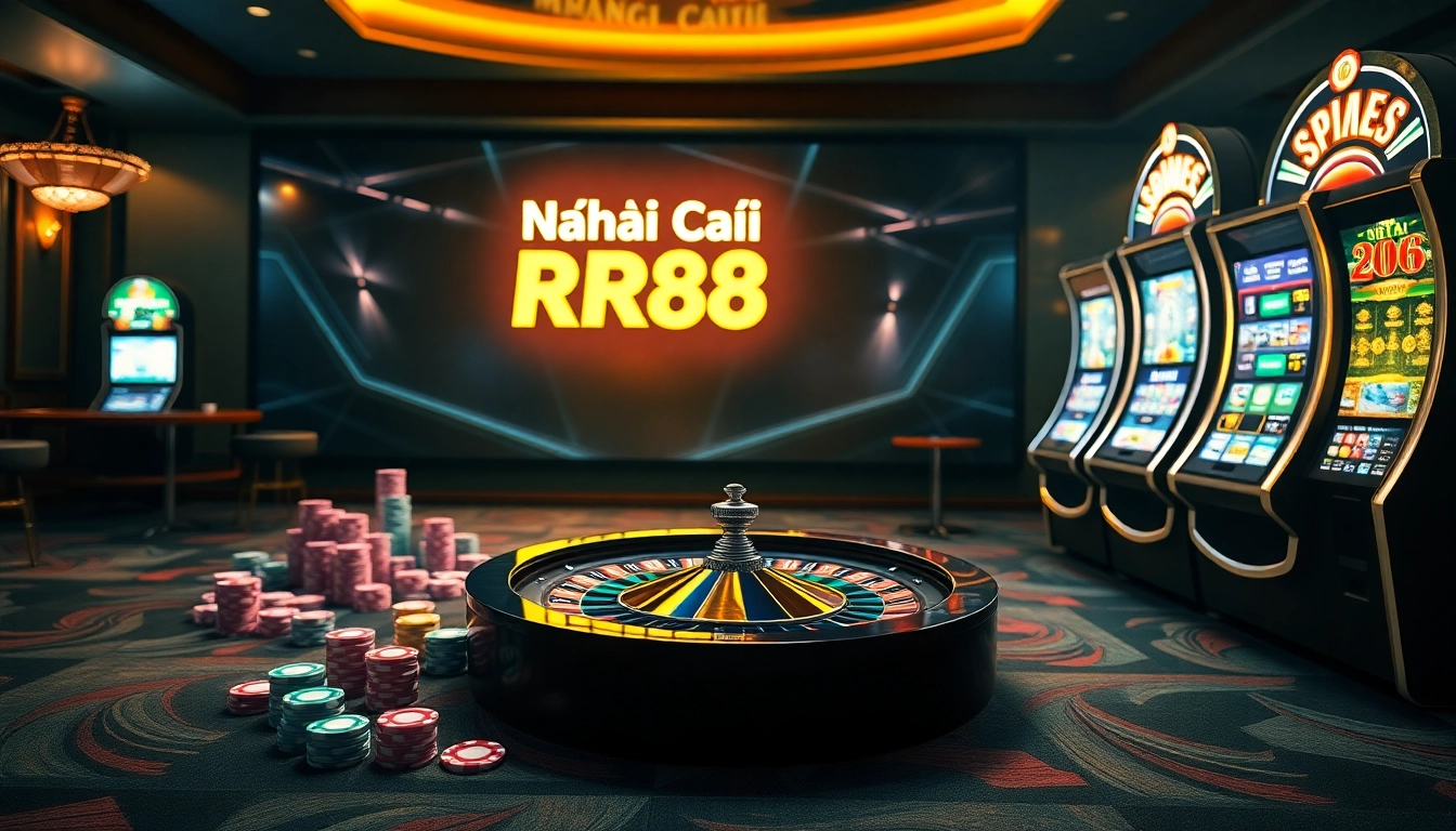 Experience the thrill with Nhà Cái RR88's vibrant online casino games and betting.