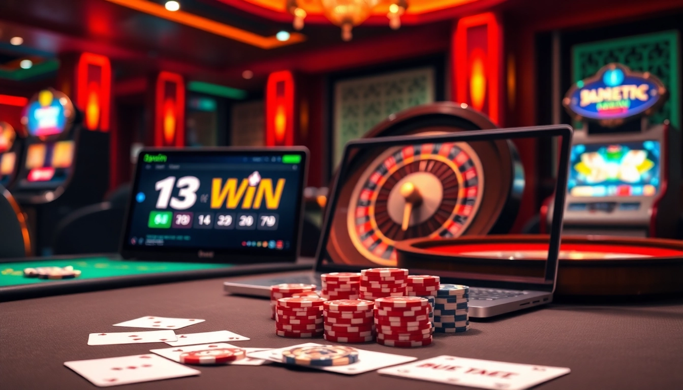 Experience the excitement of 13win nhà cái with captivating casino games and betting action.