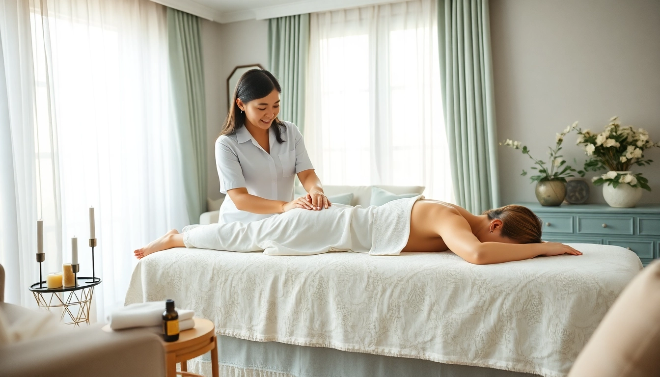 Relaxing home massage session by 오산출장마사지 with a professional therapist.