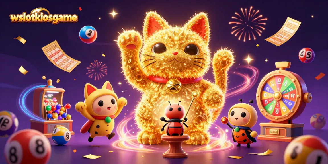 Menangkan hadiah besar di wslotkiosgame dengan ilustrasi kasino 3D yang meriah dan penuh warna.