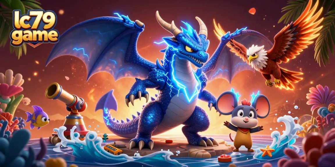 Bắn cá lc79 game hấp dẫn với những chú cá khổng lồ và phần thưởng lớn.
